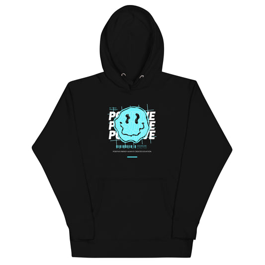 P.E.A.C.E Trippy Smily - Unisex Premium Hoodie