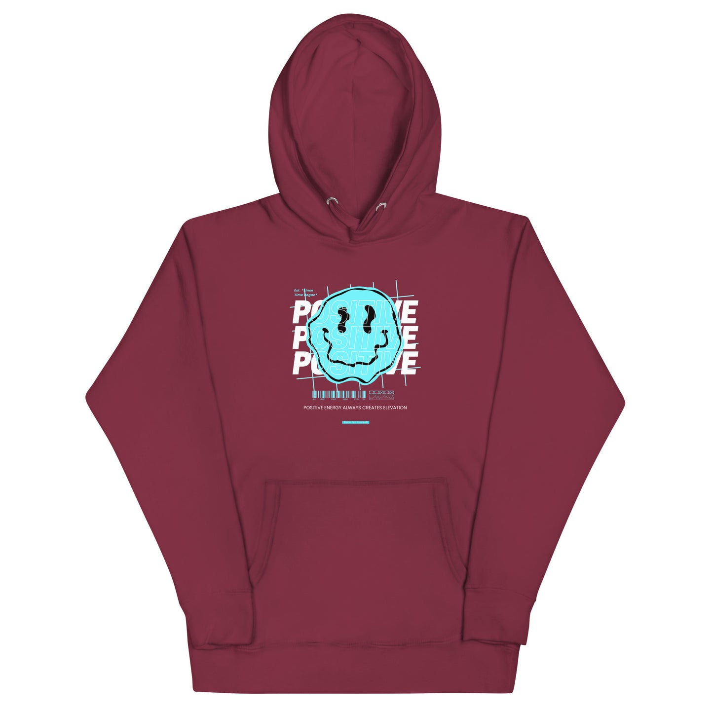 P.E.A.C.E Trippy Smily - Unisex Premium Hoodie